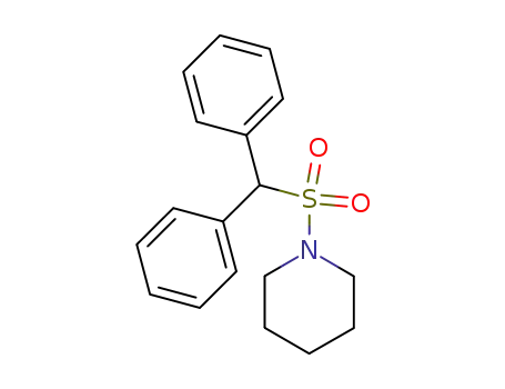 1-(benzhydrylsulfonyl)piperidine