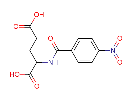 Molecular Structure of 22536-03-4 (N-(p-Nitrobenzoyl)glutaMic Acid)