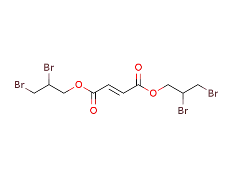 Molecular Structure of 3925-73-3 (2-Butenedioic acid (2E)-,esters,bis(2,3-dibromopropyl) ester )
