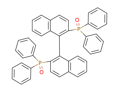 Molecular Structure of 130164-89-5 ((S)-1,1'-binaphthalene-2,2'-diylbis(diphenylphosphine oxide))