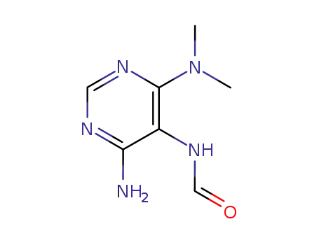 <i>N</i>-(4-amino-6-dimethylamino-pyrimidin-5-yl)-formamide