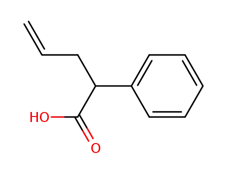 Molecular Structure of 1575-70-8 (2-phenylpent-4-enoic acid)