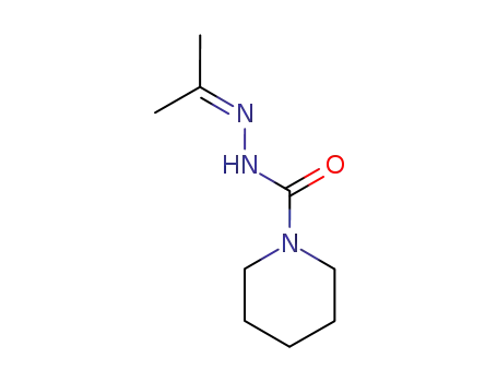 Molecular Structure of 876472-00-3 (piperidine-1-carboxylic acid isopropylidenehydrazide)