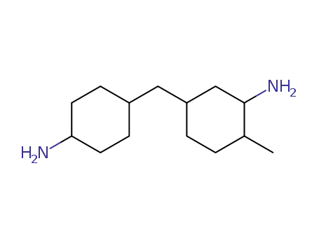 Molecular Structure of 85586-56-7 (5-[(4-aminocyclohexyl)methyl]-2-methylcyclohexylamine)