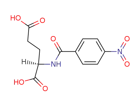 Molecular Structure of 85646-44-2 (N-(4-Nitrobenzoyl)-D-glutamic acid)
