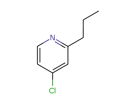 Molecular Structure of 93856-98-5 (4-CHLORO-2-PROPYL-PYRIDINE)