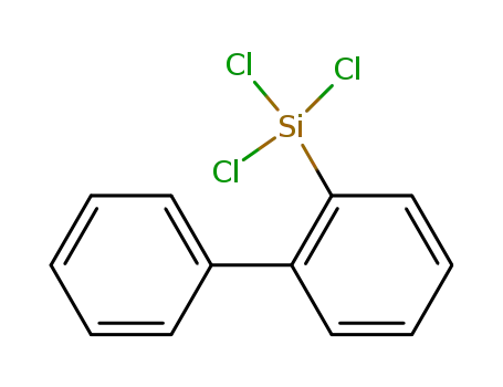 Molecular Structure of 18030-62-1 (o-Trichlorosilylbiphenyl)