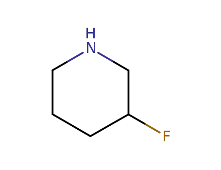Molecular Structure of 116574-75-5 (3-FLUOROPIPERIDINE)