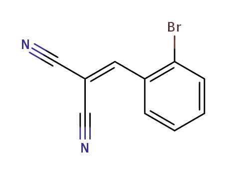 Molecular Structure of 2698-42-2 (2-[(2-bromophenyl)methylidene]propanedinitrile)