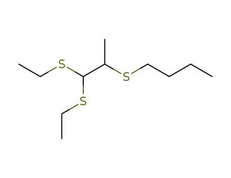 Molecular Structure of 854649-78-8 (1,1-bis-ethylsulfanyl-2-butylsulfanyl-propane)