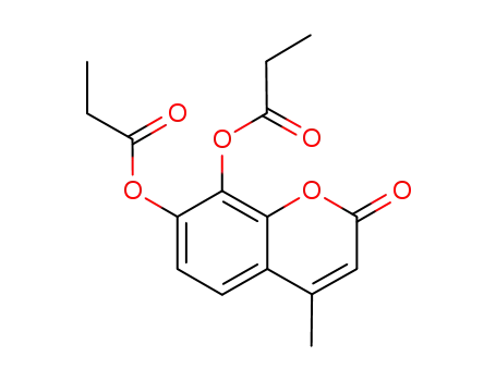 Molecular Structure of 339207-48-6 (7,8-dipropoxy-4-methylcoumarin)