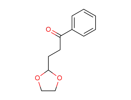 1-Propanone, 3-(1,3-dioxolan-2-yl)-1-phenyl-