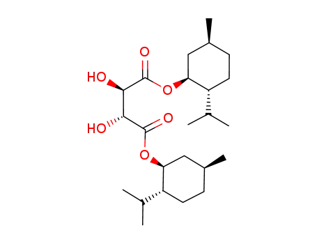 bis[(1S,2R,5S)-2-isopropyl-5-methylcyclohex-1-yl] (R,R)-tartrate