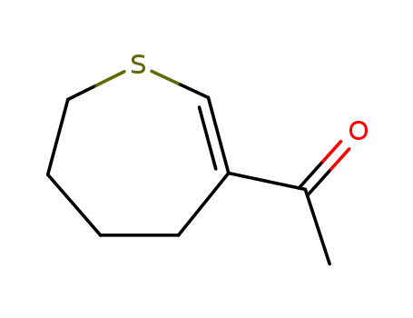 Molecular Structure of 193561-38-5 (Ethanone, 1-(4,5,6,7-tetrahydro-3-thiepinyl)- (9CI))