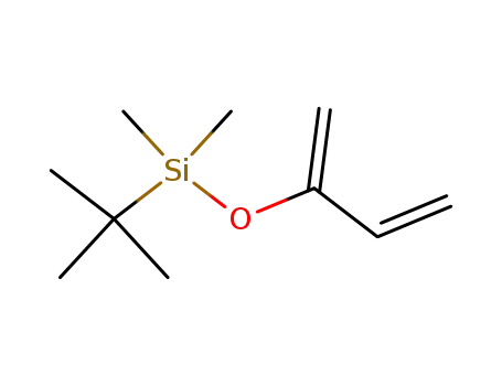 Molecular Structure of 80738-05-2 (Silane, (1,1-dimethylethyl)dimethyl[(1-methylene-2-propenyl)oxy]-)