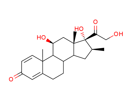 Pregna-1,4-diene-3,20-dione,11,17,21-trihydroxy-16-methyl-, (11a,16b)-