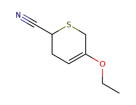 4-Ethoxy-3,6-dihydro-2H-thiopyran-2-carbonitrile