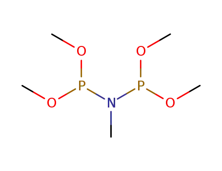 Molecular Structure of 34244-05-8 (tetramethyl methylimidodiphosphite)