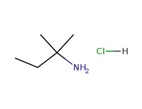 Molecular Structure of 5336-21-0 (2-methylbutan-2-amine)