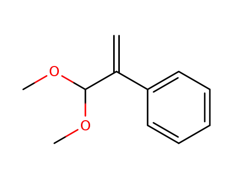 Molecular Structure of 112919-41-2 (Benzene, [1-(dimethoxymethyl)ethenyl]-)