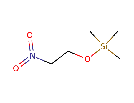Molecular Structure of 79271-57-1 (Silane, trimethyl(2-nitroethoxy)-)