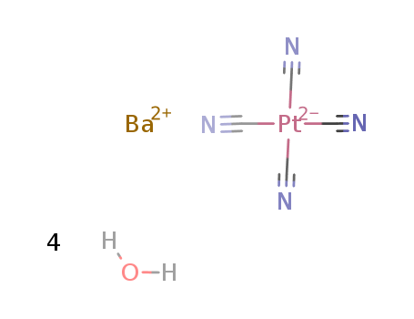 Barium tetracyanoplatinate(II) tetrahydrate, 99.99% trace metals basis 13755-32-3