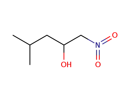 Molecular Structure of 102014-44-8 (2-Pentanol, 4-methyl-1-nitro-)