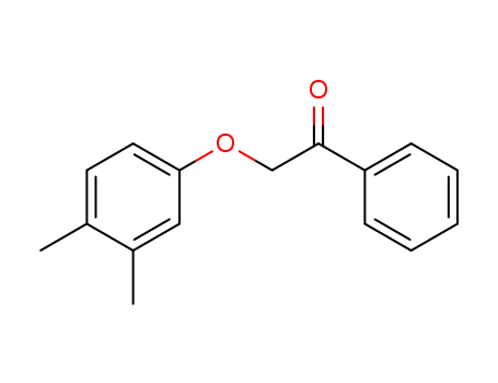 Molecular Structure of 115601-15-5 (2-(3,4-dimethylphenoxy)-1-phenylethanone)