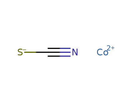 Co<sup>(2+)</sup>*NCS<sup>(1-)</sup> = Co(NCS)<sup>(1+)</sup>