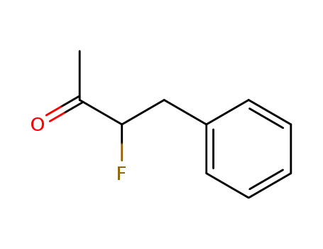 Molecular Structure of 99687-75-9 (2-Butanone,  3-fluoro-4-phenyl-)