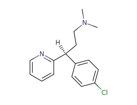 Molecular Structure of 25523-97-1 (DEXCHLORPHENIRAMINE)