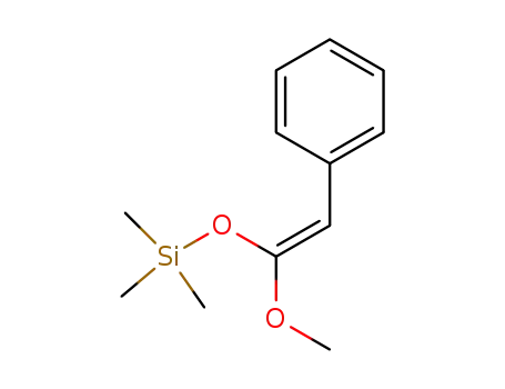 Silane, [(1-methoxy-2-phenylethenyl)oxy]trimethyl-, (Z)-