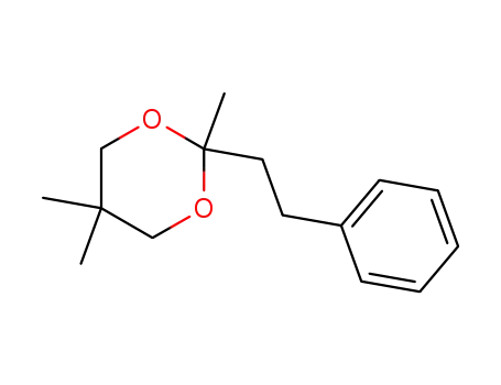 1,3-Dioxane, 2,5,5-trimethyl-2-(2-phenylethyl)-