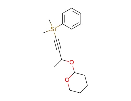(+/-)-2-[3-(dimethylphenylsilyl)-1-methyl-2-propynyloxy]tetrahydropyran