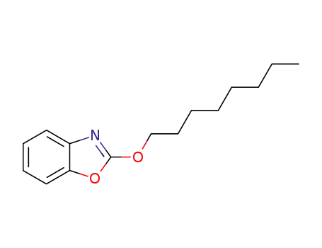 Molecular Structure of 66910-83-6 (2-octyloxy-benzooxazole)