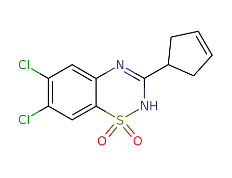Molecular Structure of 21132-59-2 (pazoxide)