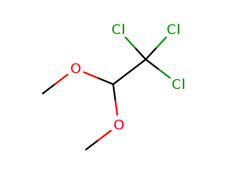 Molecular Structure of 18272-02-1 (Ethane, 1,1,1-trichloro-2,2-dimethoxy-)