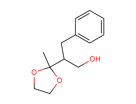 2-(2-methyl-1,3-dioxolan-2-yl)-3-phenyl-1-propanol