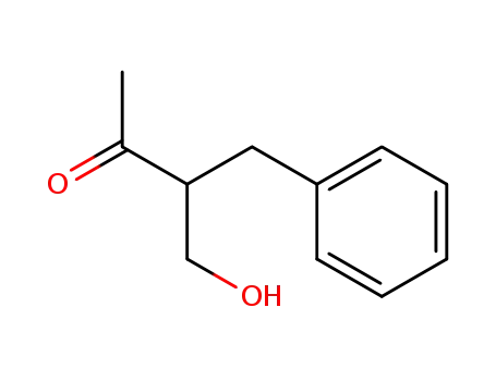 Molecular Structure of 127841-27-4 (3-benzyl-4-hydroxybutan-2-one)