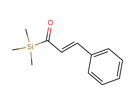 Silane, trimethyl(1-oxo-3-phenyl-2-propenyl)-, (E)-