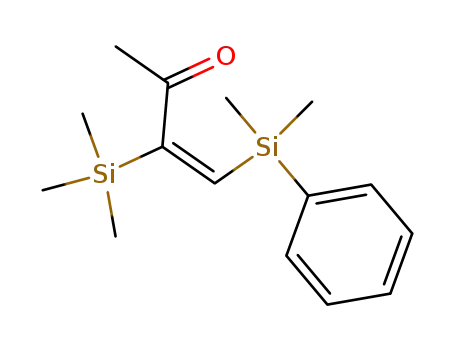 (E)-3-Trimethylsilyl-4-dimethyl(phenyl)silylbut-3-en-2-one