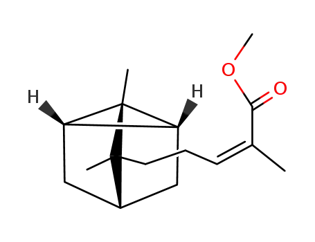 Molecular Structure of 16933-22-5 (Methyl-α-santalat)
