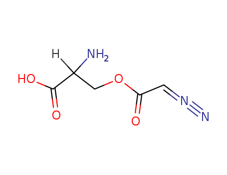 D-Serine, diazoacetate (ester) cas  76749-44-5