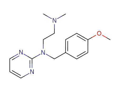 Molecular Structure of 91-85-0 (thonzylamine)