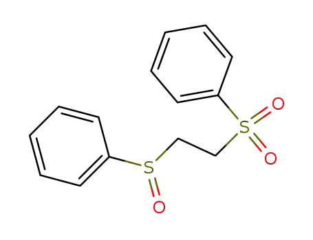 Molecular Structure of 58921-74-7 (Benzene, [[2-(phenylsulfinyl)ethyl]sulfonyl]-)