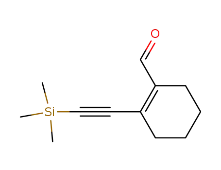 1-Cyclohexene-1-carboxaldehyde, 2-[(trimethylsilyl)ethynyl]-