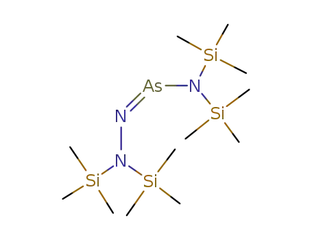 trans-1,1,4,4-tetrakis(trimethylsilyl)-2-arsa-2-tetrazene