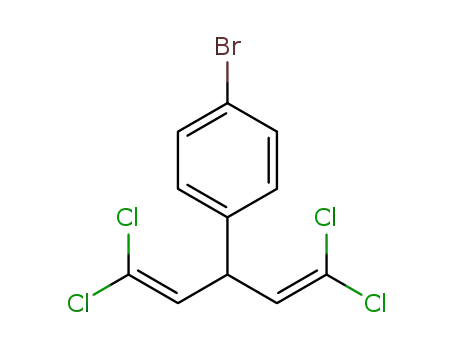 3-(4-bromophenyl)-1,1,5,5-tetrachloropenta-1,4-diene