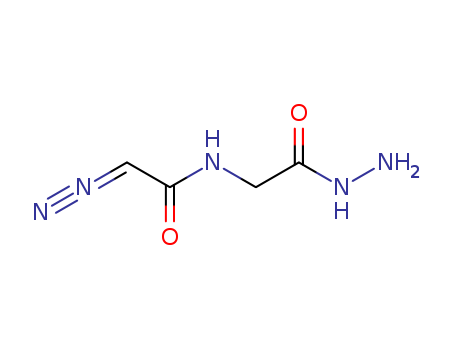 Glycine,N-(2-diazoacetyl)-, hydrazide cas  820-75-7
