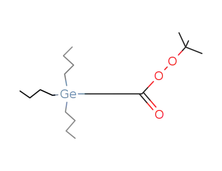 Molecular Structure of 85273-09-2 (Propaneperoxoic acid, 3-(tributylgermyl)-, 1,1-dimethylethyl ester)